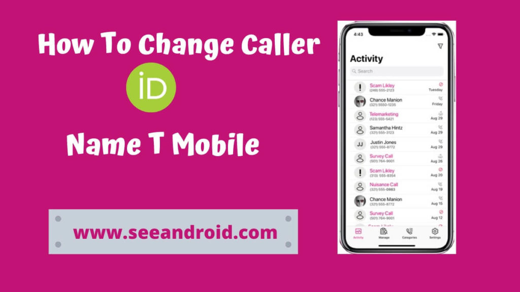 how to change caller id name t mobile
