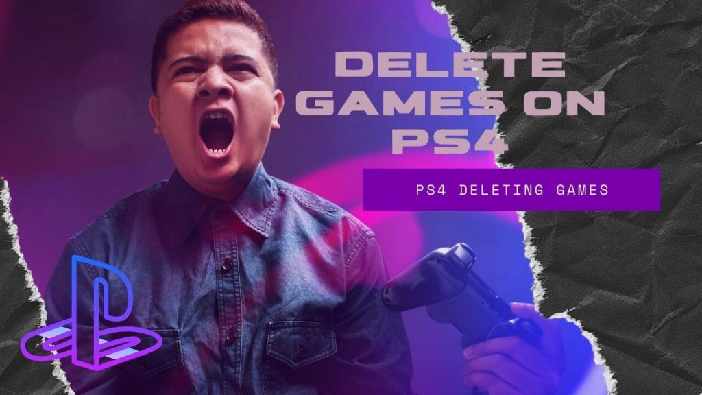 how to delete games on ps4