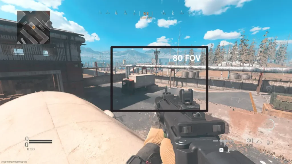 how to increase fov in warzone ps4